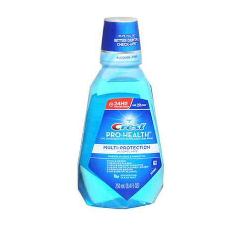 Crest, Pro-Health Multi Protection Cpc Antigingivitis Antiplaque Oral Rinse Clean Mint, 250 Ml Crest