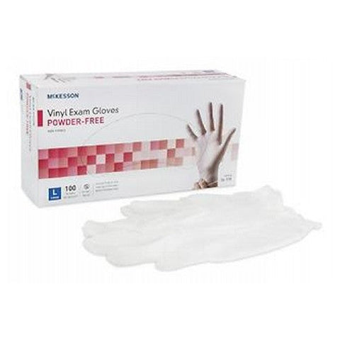 Cypress Medical Products, Synthetic Vinyl Gloves Powder Free Large, 100 Count Cypress Medical Products
