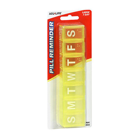 Acu-Life, Pill Reminder Large 7 Day, Large 1 each Acu-Life