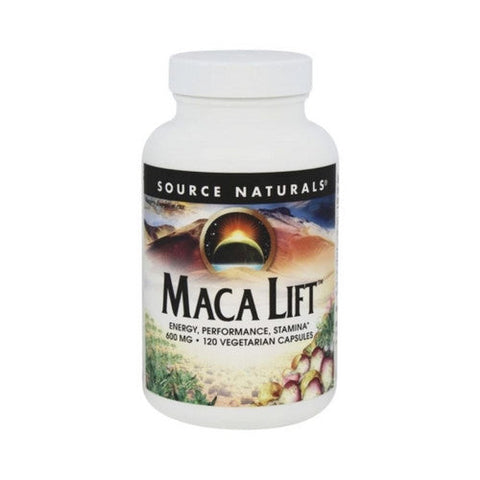 Source Naturals, Maca Lift Vegetarian Capsule, 600 mg, 120 vcaps Source Naturals