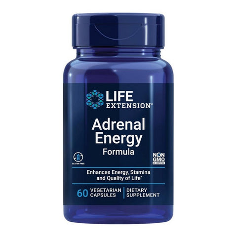 Adrenal Energy Formula 60 Veg Caps by Life Extension
