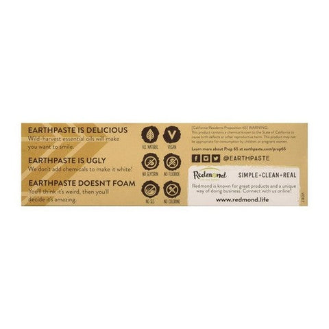 Redmond, Silver Earth Paste Mineral Toothpaste Wintergreen, Wintergreen 4 OZ