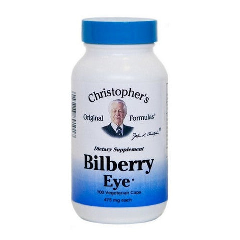 Dr. Christophers Formulas, Original Formulas Bilberry Eye, 475 mg, 100 Vegicaps Dr. Christophers Formulas