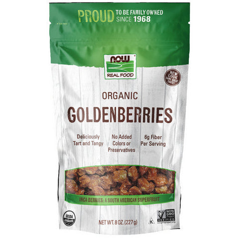 Now Foods, Organic Golden Berries, 8 oz Now Foods