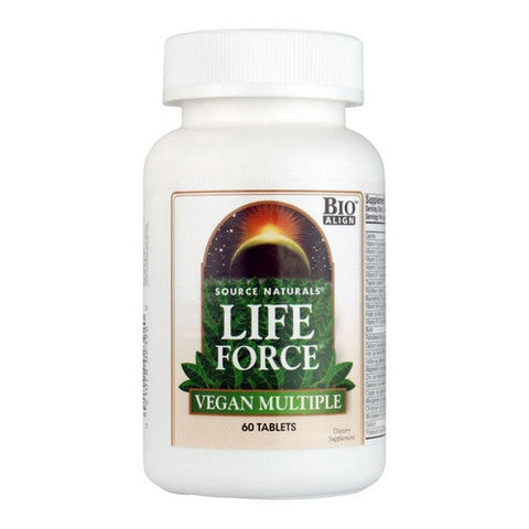 Source Naturals, Life Force Vegan Multiple, 60 Tabs