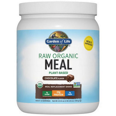 Garden of Life, Gol Raw Organic Meal - Real Raw Chocolate Cacao (Mini), 19.01 Oz Garden of Life