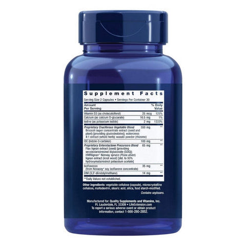 Life Extension, Breast Health Formula, 60 Vcaps Life Extension