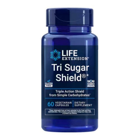 Life Extension, Tri Sugar Shield, 60 Veg Caps Life Extension