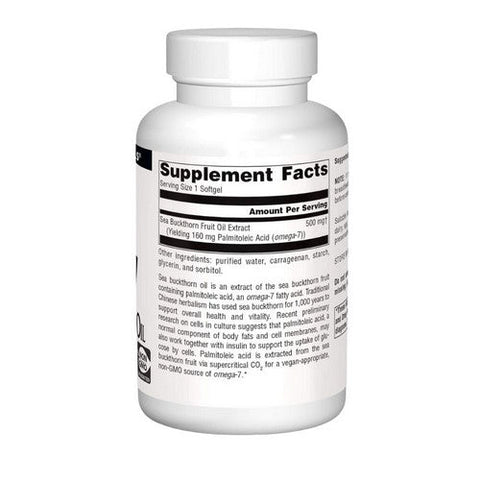 Source Naturals, Omega-7 Sea Buckthorn Oil, 120 Sgels