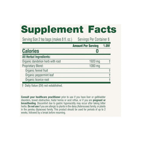 Traditional Medicinals, Everyday Detox Dandelion, 16 Bag