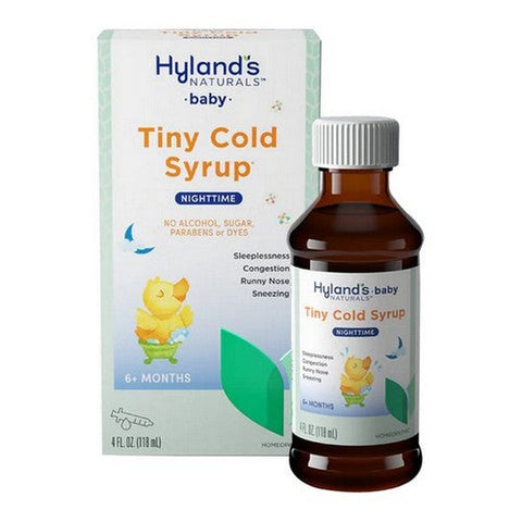 Hylands, Baby Tiny Cold Syrup, Nighttime 4 Oz Hylands