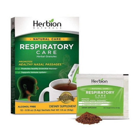 Herbion Naturals, Respiratory Care, Lemon Flavor 10 X 0.19 Oz