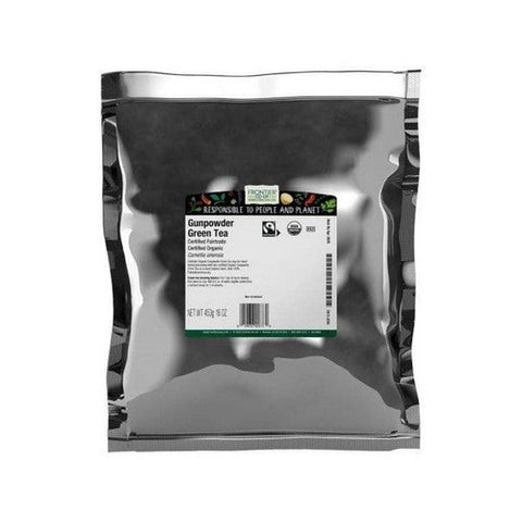 Frontier Coop, Organic Gunpowder Green Tea, 16 Oz