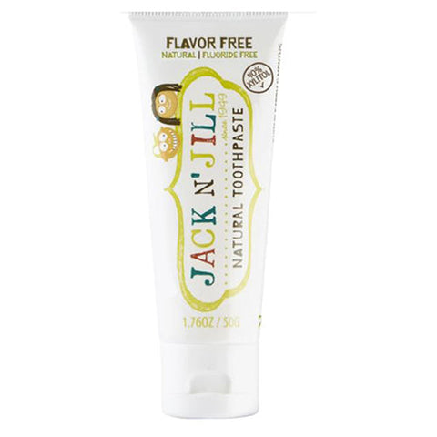 Jack N' Jill, Organic Toothpaste Flavor Free, 1.76 fl oz