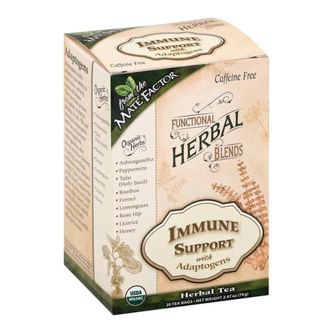 The Mate Factor, Immune Support with Adaptogens, 20 Count