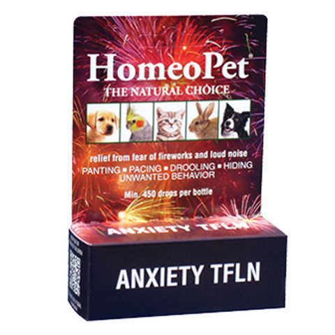 HomeoPet Solutions, Anxiety TFLN Drops, 15 ml HomeoPet Solutions
