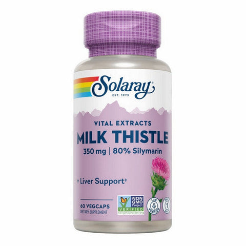 Solaray, Milk Thistle One Daily, 60 Caps Solaray