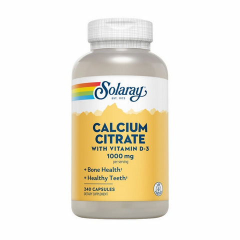 Solaray, Calcium Citrate, 240 Caps Solaray