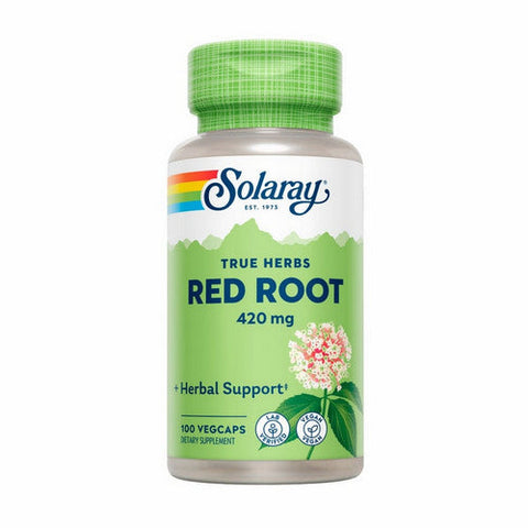 Solaray, True Herbs Red Root, 420 Mg, 100 Veg Caps Solaray