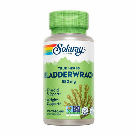 Solaray, Bladderwrack, 580 mg, 100 Caps Solaray