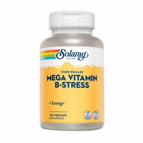 Solaray, Mega B-Stress, 120 Caps