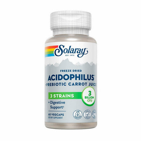 Solaray, Acidophilus, 3 Billion, 60 Caps