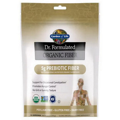 Garden of Life, Organic Fiber Clear Unflavored, 6.8 Oz