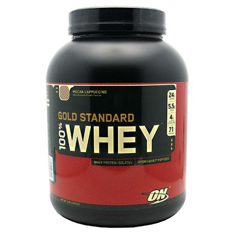 Optimum Nutrition, Gold Standard 100% Whey, Mocha Cappucino 5 lbs Optimum Nutrition