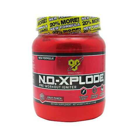 N.O.-Xplode Fruit Punch 2.45 lbs by BSN Inc.