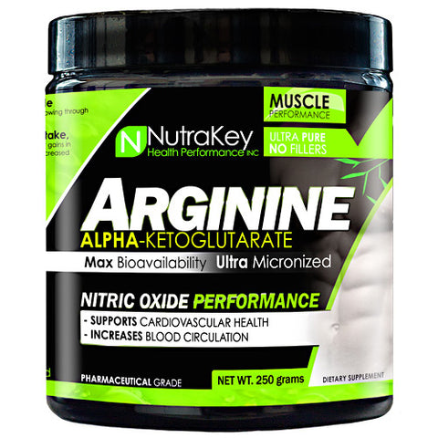 Nutrakey, Nutrakey L-arginine Unflavored - 250 Grams, 250 grams Nutrakey