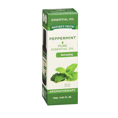 Nature's Truth, Pure Essential Oil Peppermint, 0.51 Oz Nature's Truth