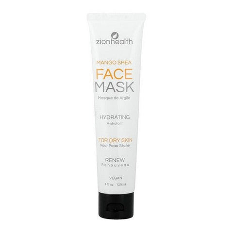 Zion Health, Adama Clay Face Mask Hydrating Mango Shea, 4 Oz Zion Health
