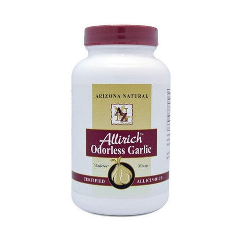 Arizona Natural, Allirich Odorless Garlic, 500 Mg, 250 Caps