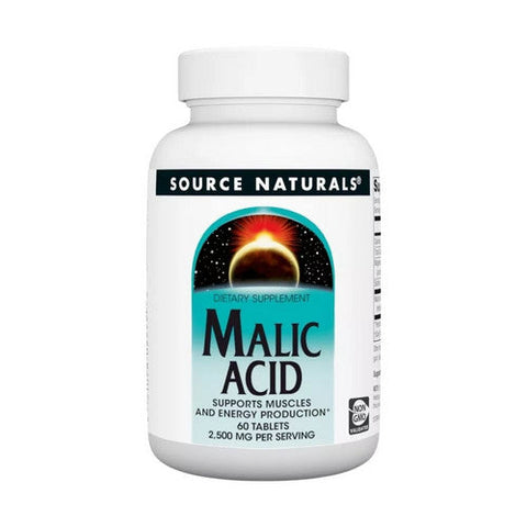 Source Naturals, Malic Acid, 833 mg, 60 Tabs Source Naturals