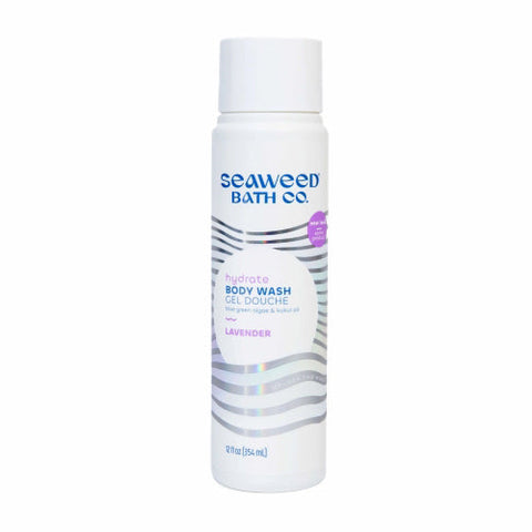 Sea Weed Bath Company, Body Wash, Lavender 12 Oz