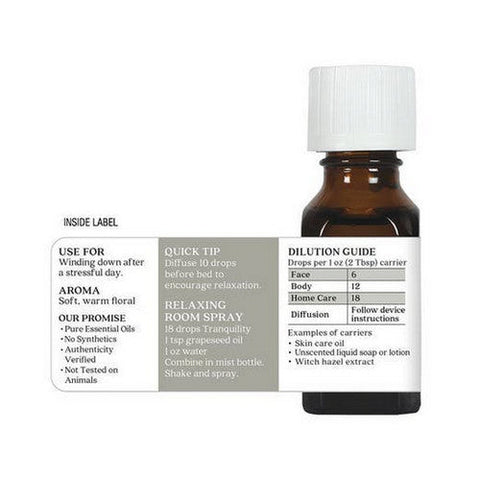 Aura Cacia, Tranquility Essential Oil Blend, 0.5 Oz Aura Cacia