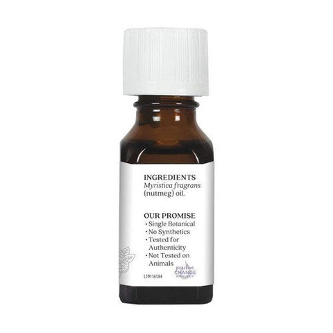 Aura Cacia, Essential Oil Nutmeg, 0.5 Oz Aura Cacia