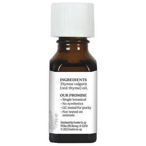 Aura Cacia, Essential Oil Thyme, Red, (thymus vulgaris) 0.5 Fl Oz Aura Cacia