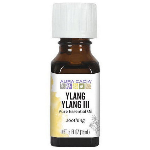 Aura Cacia, Pure Essential Oil Ylang Ylang Iii, 0.5 Oz Aura Cacia
