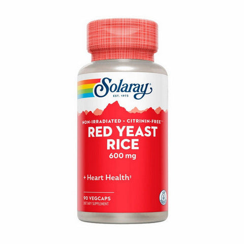 Solaray, Red Yeast Rice, 600 mg, 90 Veg Caps Solaray