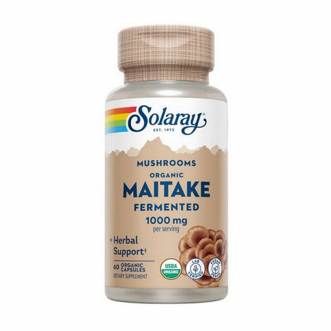 Solaray, Fermented Maitake, 60 Veg Caps
