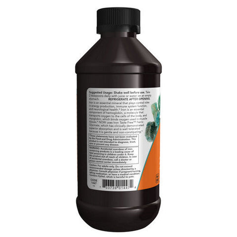 Now Foods, Liquid Iron, 8 Oz Now Foods