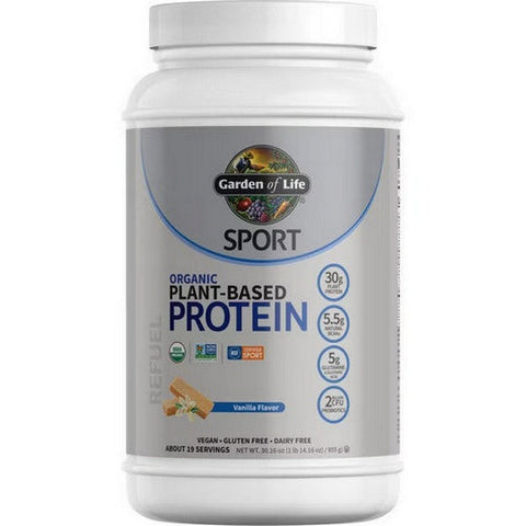 Garden of Life, Sport Organic Plant-Based Protein Vanilla, 30.16 Oz Garden of Life