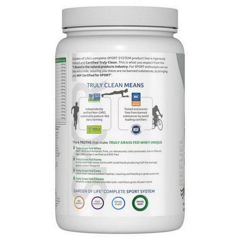 Garden of Life, Sport Certified Grass Fed Whey Protein, 23.28 Oz Garden of Life