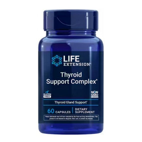 Life Extension, Triple Action Thyroid, 60 Caps
