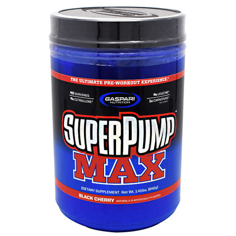 Gaspari Nutrition, SUPERPUMP MAX, Watermelon 40 Servings Gaspari Nutrition