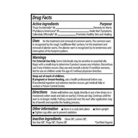 Forces of Nature, Wart Remover Dual Action Roll On, 4 Ml Forces of Nature