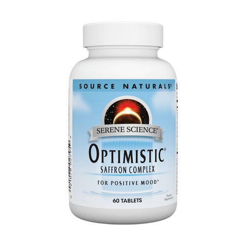 Source Naturals, Serene Science Optimistic, 60 Tabs Source Naturals