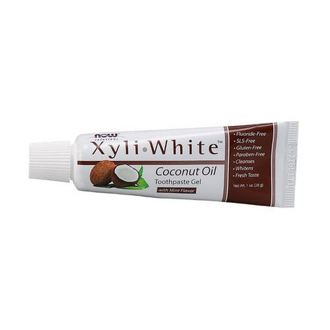 Now Foods, XyliWhite Coconut Oil Toothpaste Gel, 6.4 Oz Now Foods