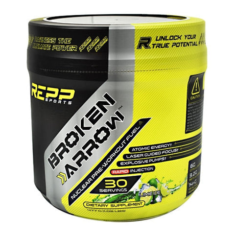 Repp Sports, Broken Arrow, Lime Ice 30 Servings Repp Sports